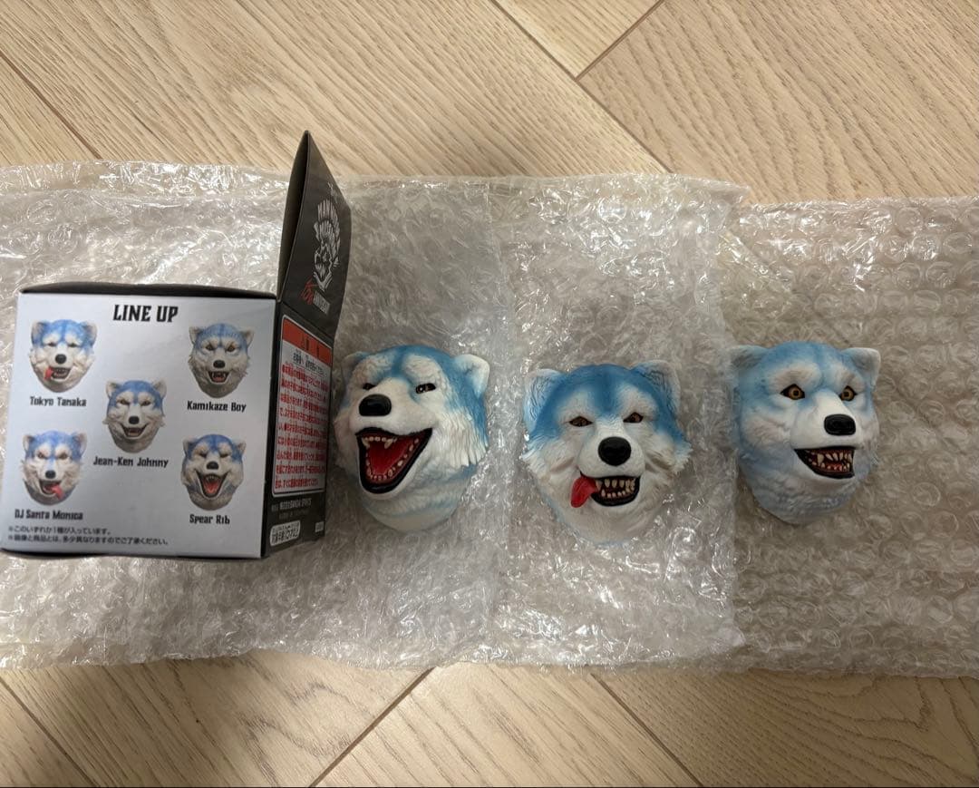 一番くじ MAN WITH A MISSION フェイスマグネットセット 一番くじ MAN WITH A MISSION 15th ANNIVERSARY H賞フェイスマグネット