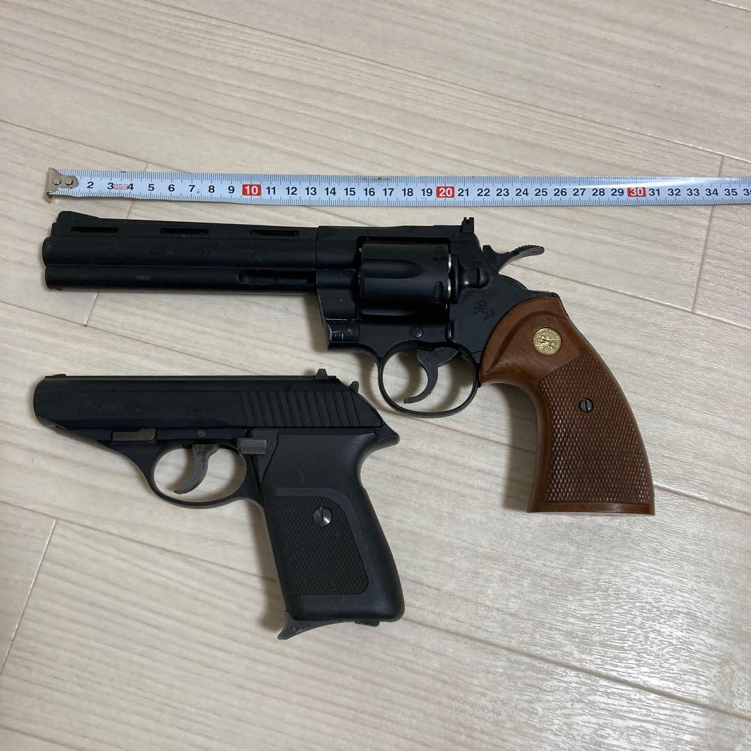 希少KSC製SIG SAUER P230 コルトパイソン357 マグナム②セット CYBERGUN | COLT Licensed KING ARMS コルト パイソン Python .357