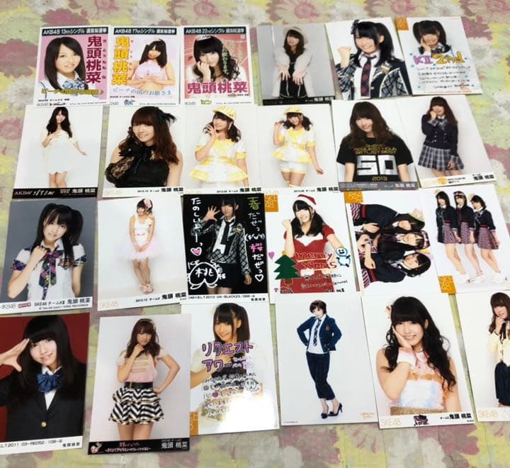 元SKE48 鬼頭桃菜 三上悠亜 生写真 33枚セット 直筆サインあり - メルカリ