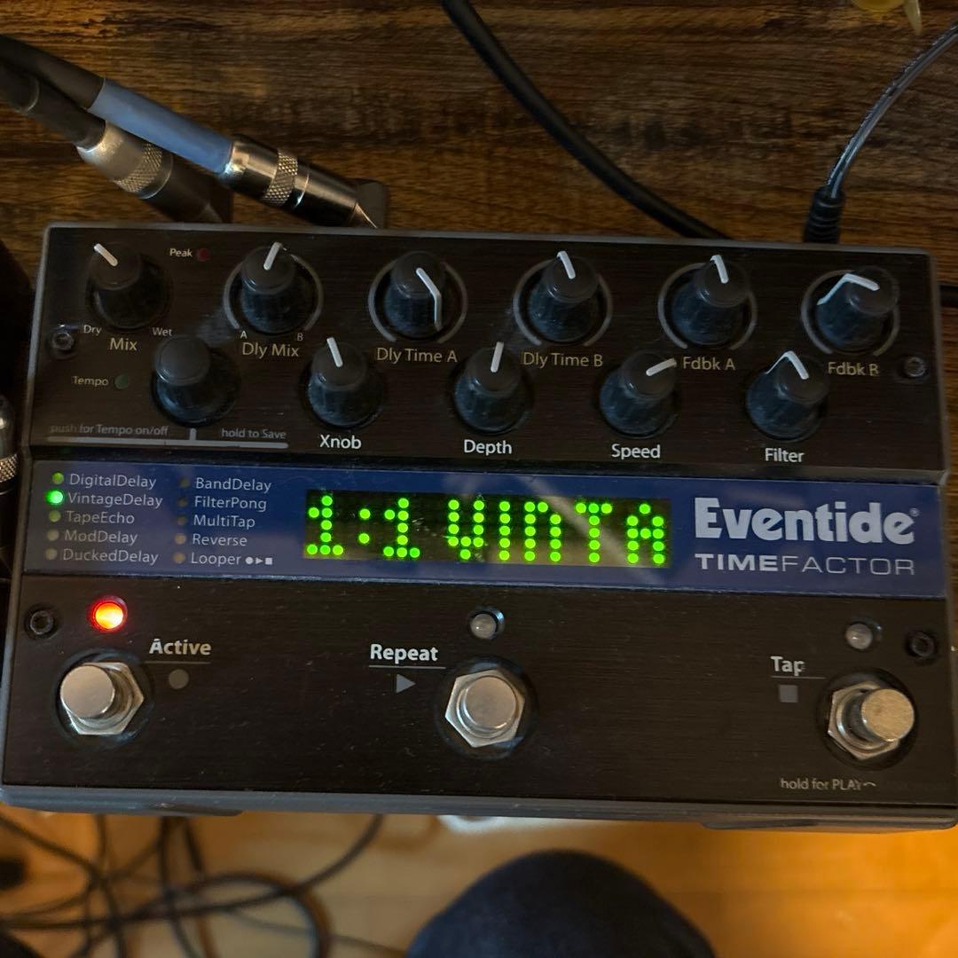 Eventide TIMEFACTOR ディレイ　アダプター付 Eventide TimeFactor - Eventide TimeFactor Delay - Eventide