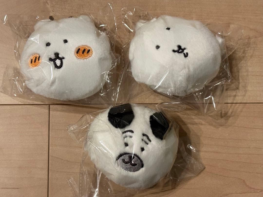 ナガノキャラクターズ くまだらけ ぬいぐるみくじ ふわもち！ E賞 3種