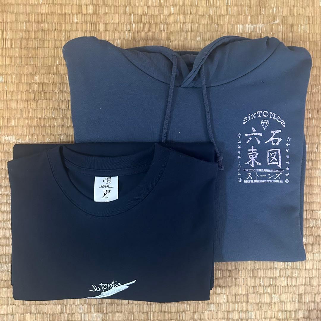 SixTONES 慣性の法則Tシャツ Feel da CITYパーカー - メルカリ