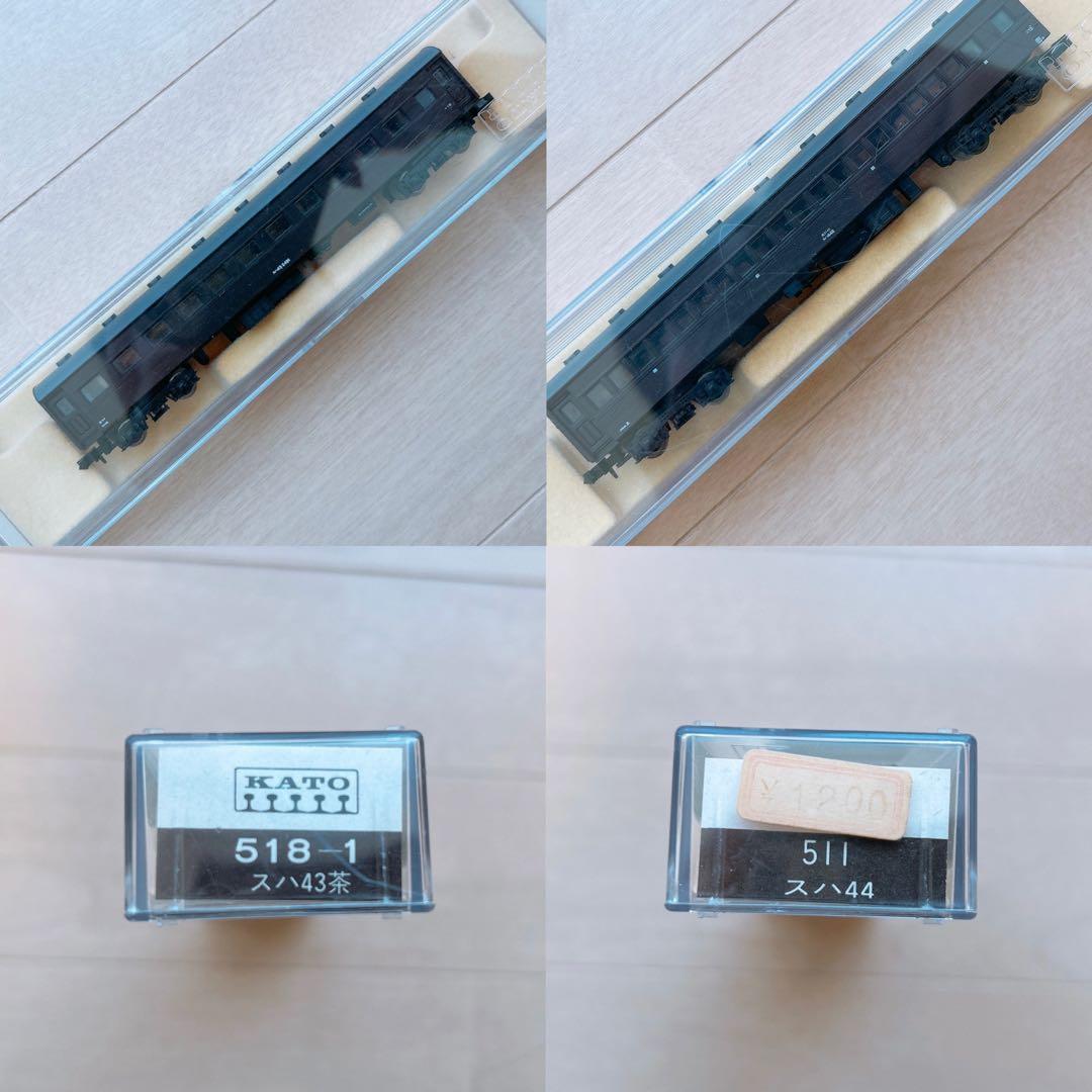 KATO 518-1 スハ43 茶 ＆511 スハ44 KATO` - KATO 518-1 スハ43 茶 ＆511 スハ44の通販 by cc ｜カトーなら