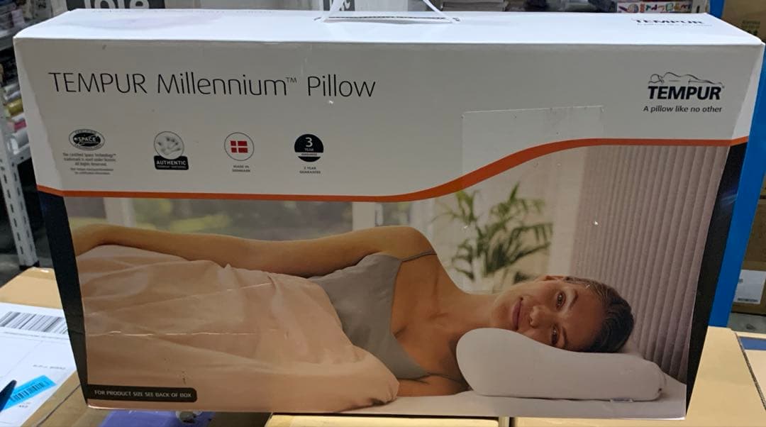 TEMPUR テンピュール ミレニアムネックピロー 白 Sサイズ 枕 テンピュール（TEMPUR） エルゴプラスピロー ミレニアムネックピロー