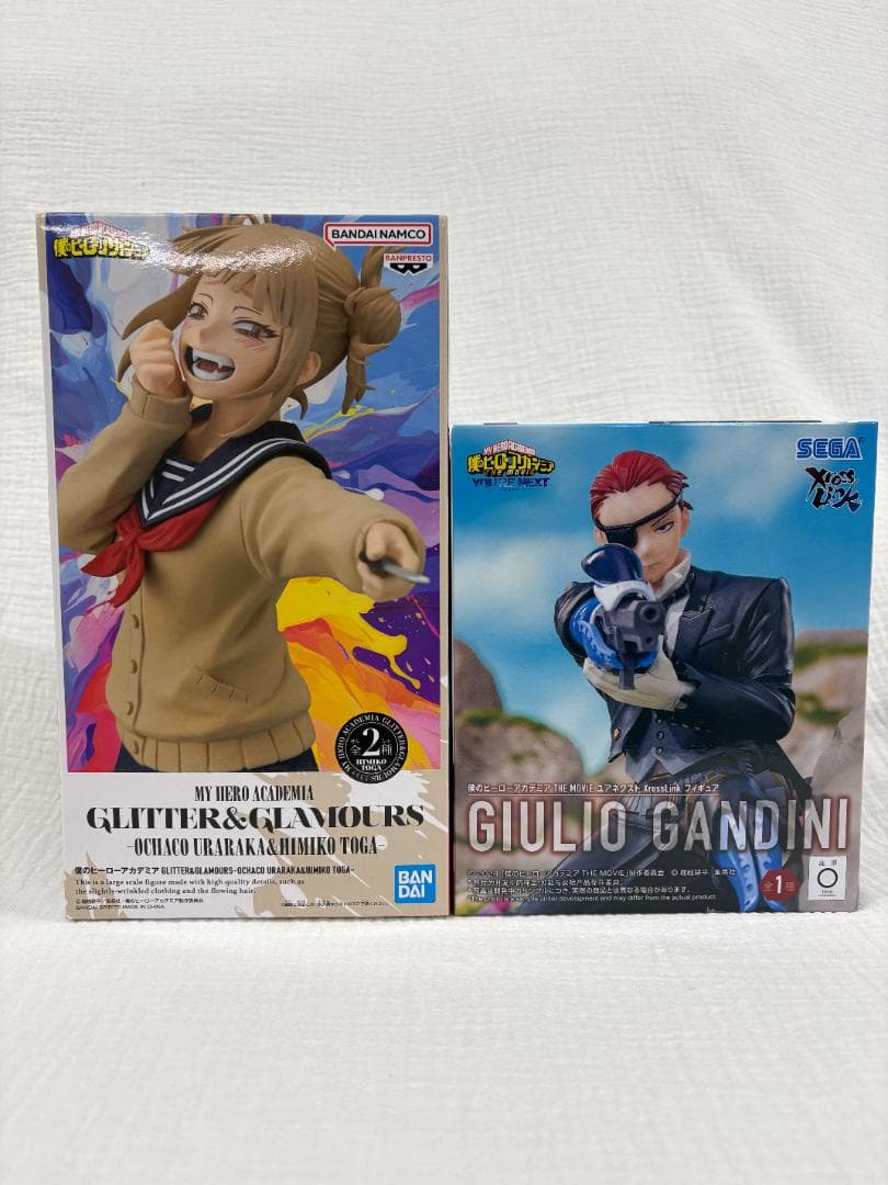 ヒロアカ ヒミコ・トガ & ジュリオ・ガンディーニ フィギュアセット