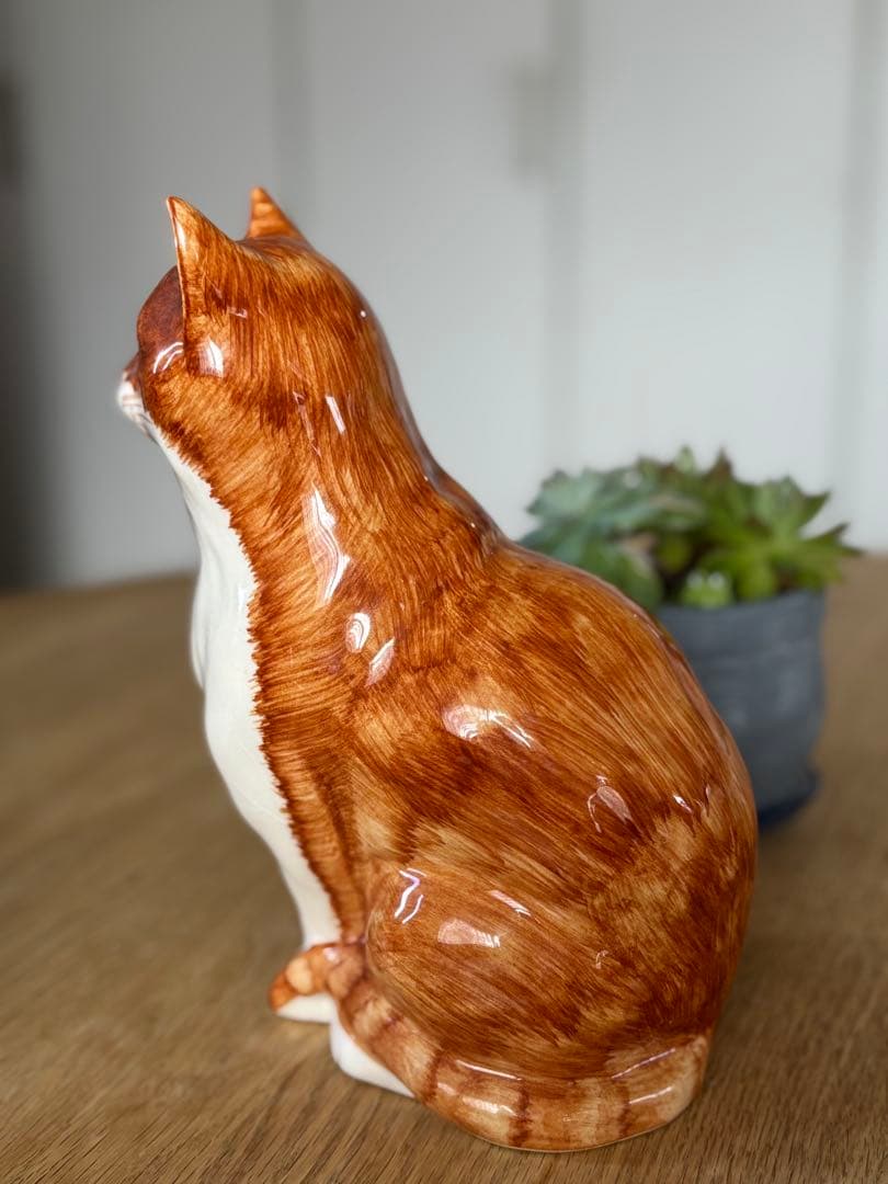 猫の置き物3点セット フィリップ・ローレストン作 英国BABBACOMBE窯