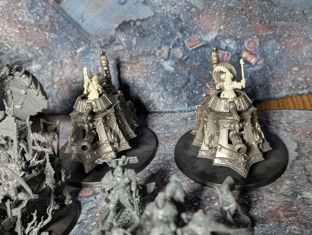 warhammer AoS シグマーの城塞都市 組み立て済未塗装人間セットの通販
