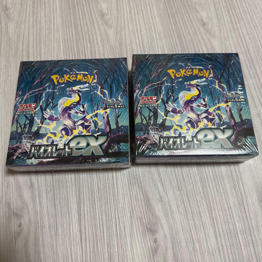 ポケモンカード　バイオレットex box シュリンク付き ポケモンカードゲーム 即日配送 新品未開封 バイオレットex BOX