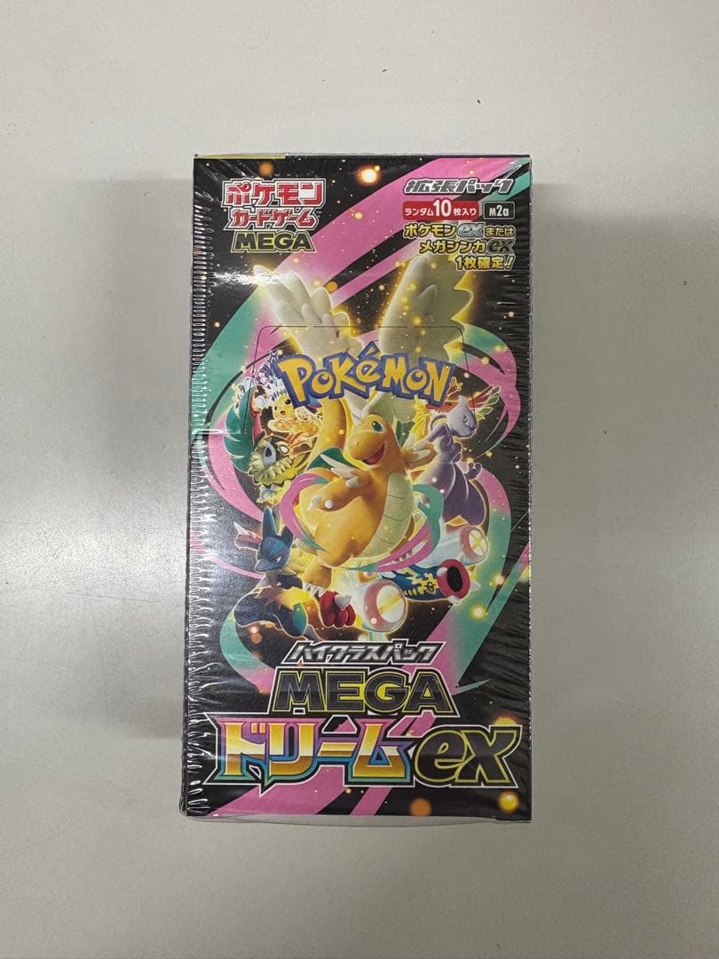 【新品未開封】【即日発送】MEGAドリームex 1BOX シュリンク付き 楽天市場】【Box未開封・シュリンク付き】 ポケモンカードゲーム MEGA