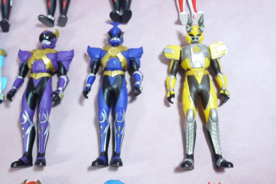 超星神グランセイザー セイザーX ジャスティライザー ソフビ 15体セット