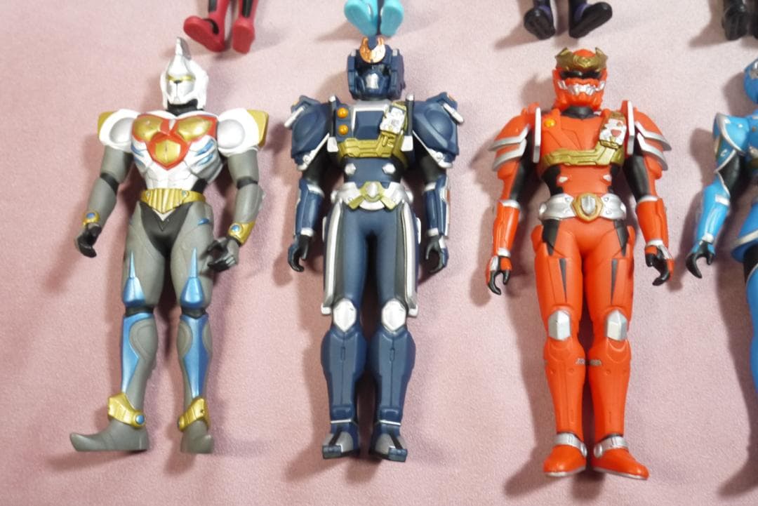 超星神グランセイザー セイザーX ジャスティライザー ソフビ 15体セット