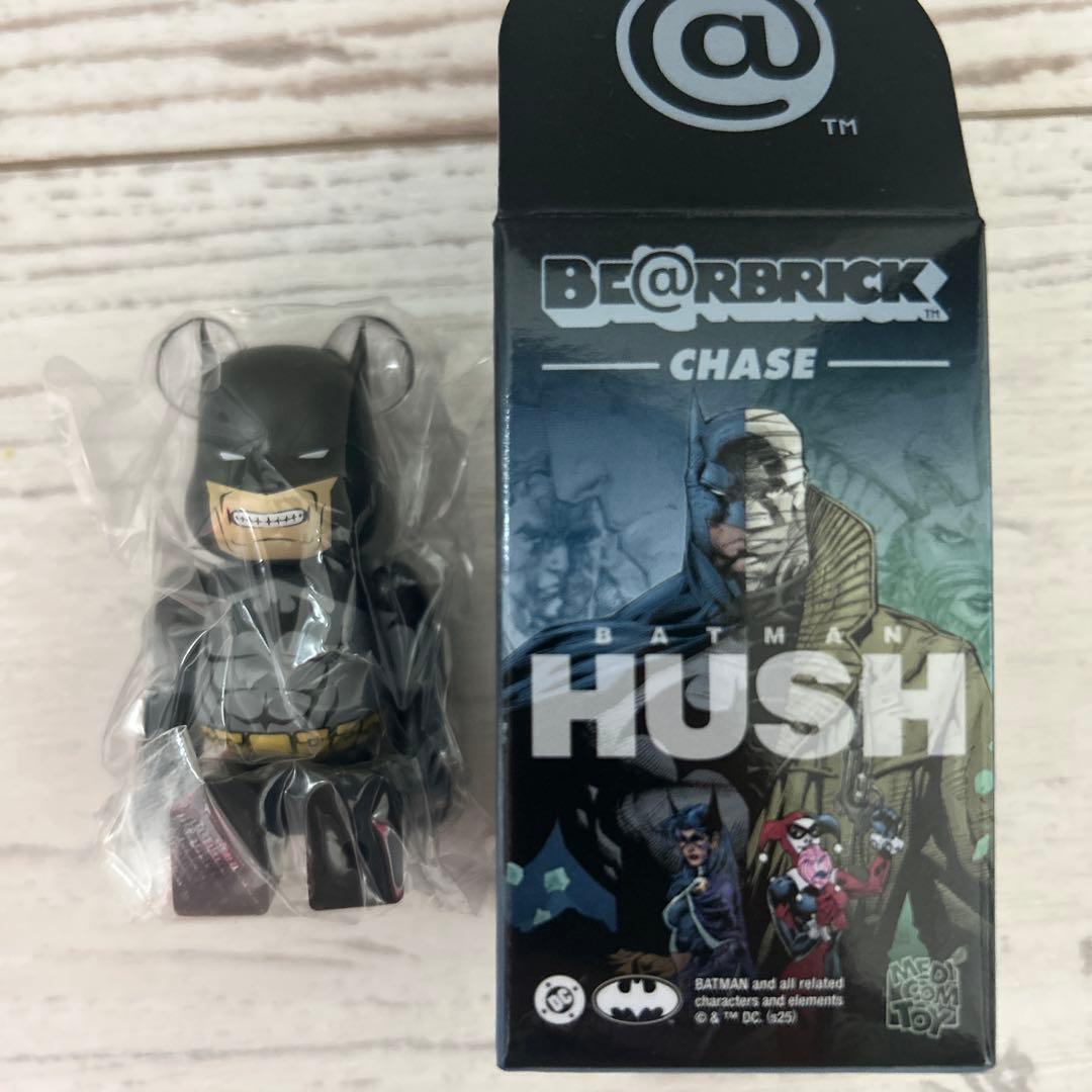 シークレット BE@RBRICK BATMAN HUSH CHASE BLACK - メルカリ