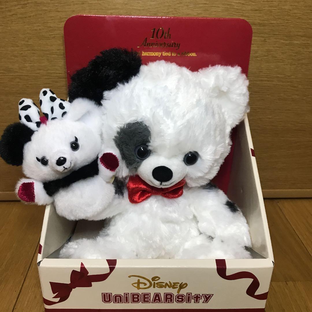 ディズニー ユニベア クッキークリーム 101匹わんちゃん クルエラ