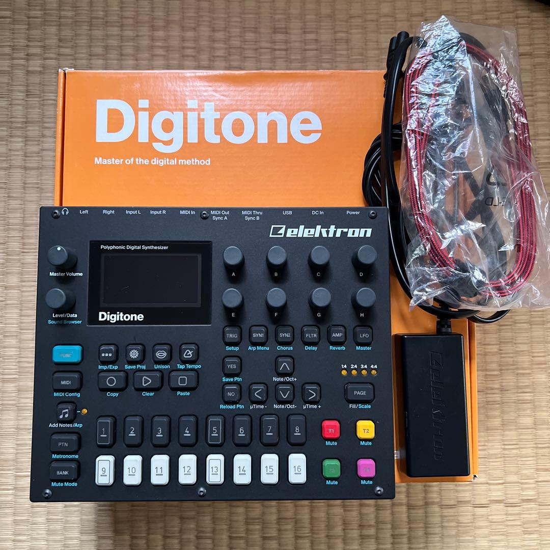 Elektron Digitone エレクトロン デジトーン elektron Digitone II (デジトーン2) エレクトロン 16 トラック マルチ