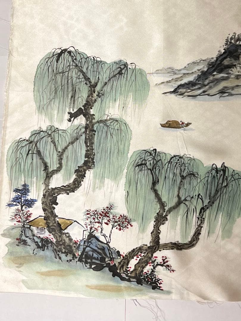 水墨画 自然風景 手描き Sumi-e: How to draw a Landscape painting 