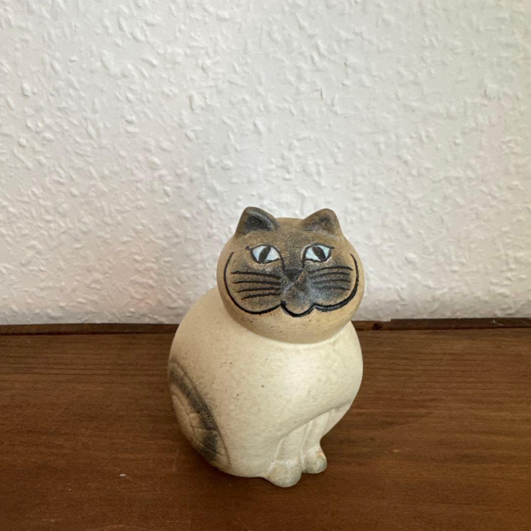 リサラーソン　猫　シャム系カラー リサラーソン猫シャム系カラー
