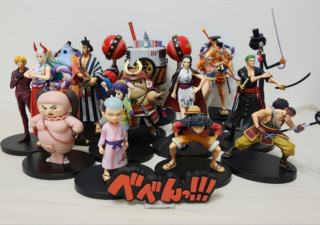 ワンピースワノ国フィギュアセット TVアニメ「ONE PIECE（ワンピース）」から「ワノ国編」のワンシーンを