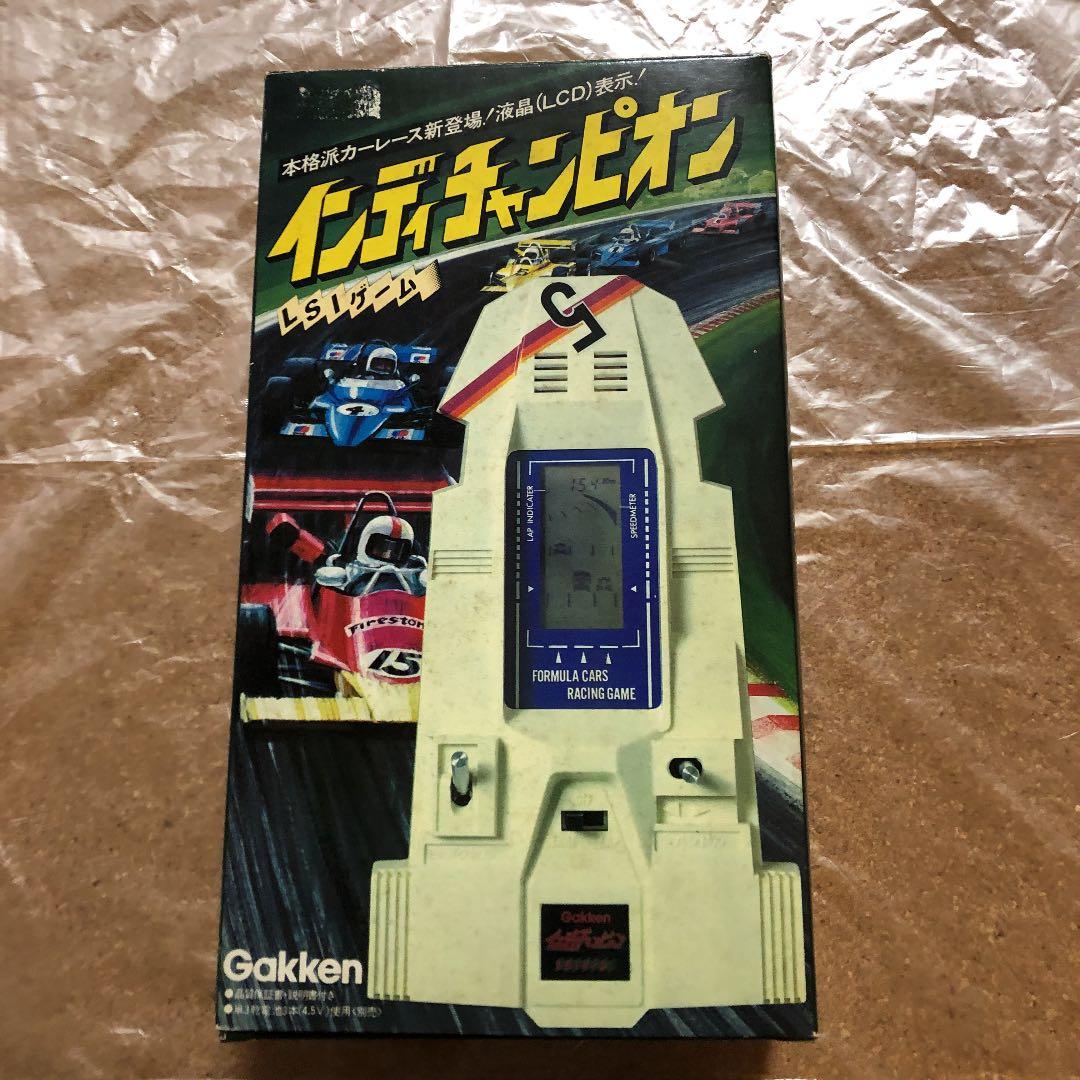 昭和レトロ》LSIゲーム 学研Gakken インディチャンピオン - メルカリ