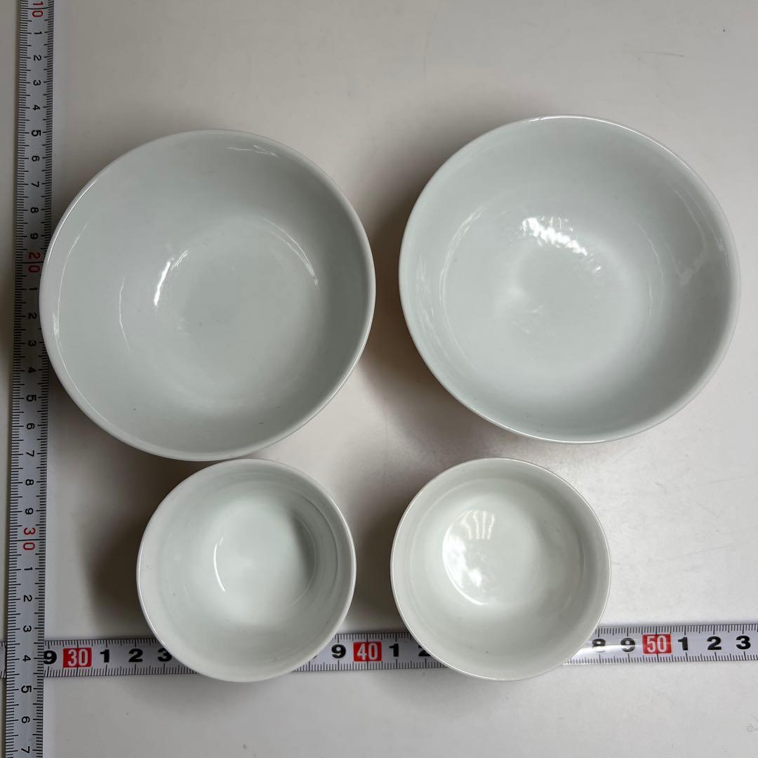 中国美術 大清光緒年製 粉彩 煎茶碗、鉢 4脚 東K8-0203② タニチ