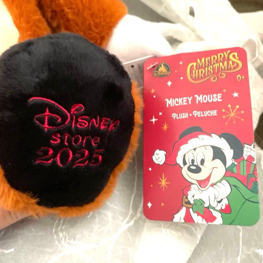 新品ディズニーストア ミッキー ミニー Xmas ぬいぐるみ トナカイ2025