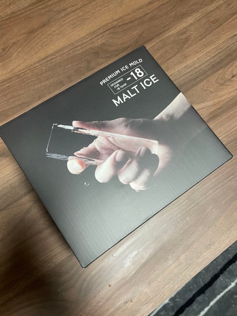 【新品/未開封】MALTICE （モルトアイス）角柱型タイプ ハイボールの常識が変わる】自宅で究極の透明氷が作れる製氷器