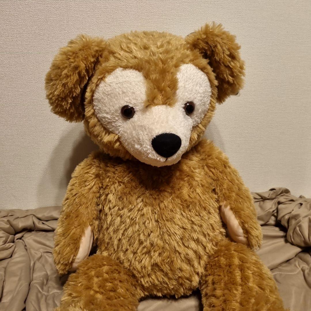 ダッフィー ぬいぐるみ Mサイズ 約70cm ダッフィーのぬいぐるみMサイズ（左）とLサイズ（右）| キャステル
