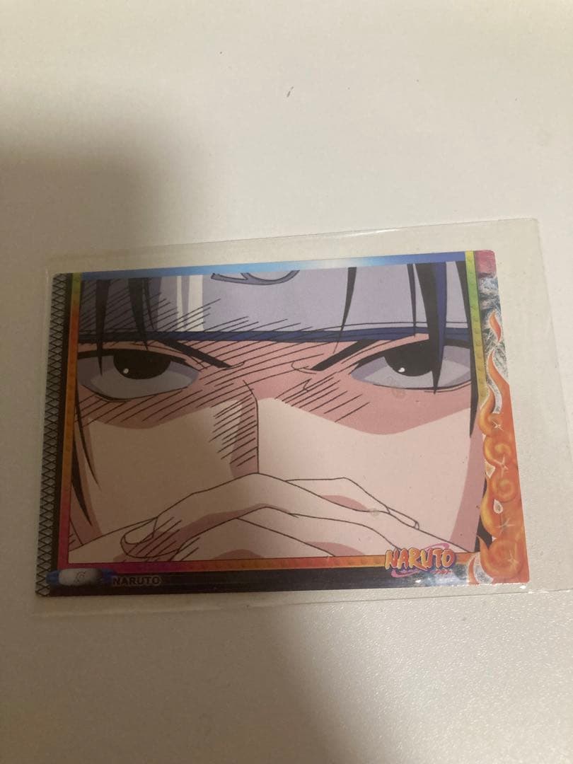 初期 レアNARUTO ナルト ブロマイド うちはサスケ レア 初期 レア