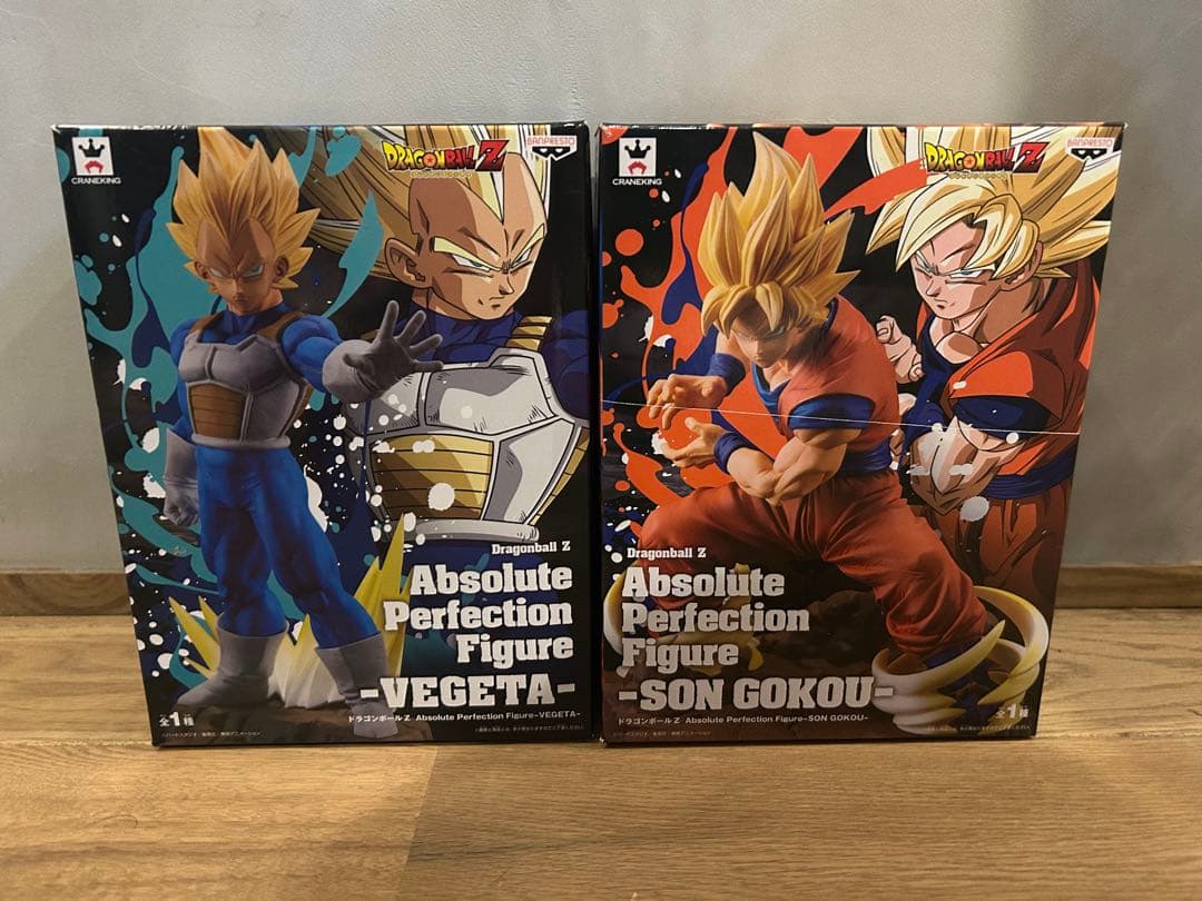 ドラゴンボールZ ベジータ 悟空 2体セット フィギュア 箱付き - メルカリ