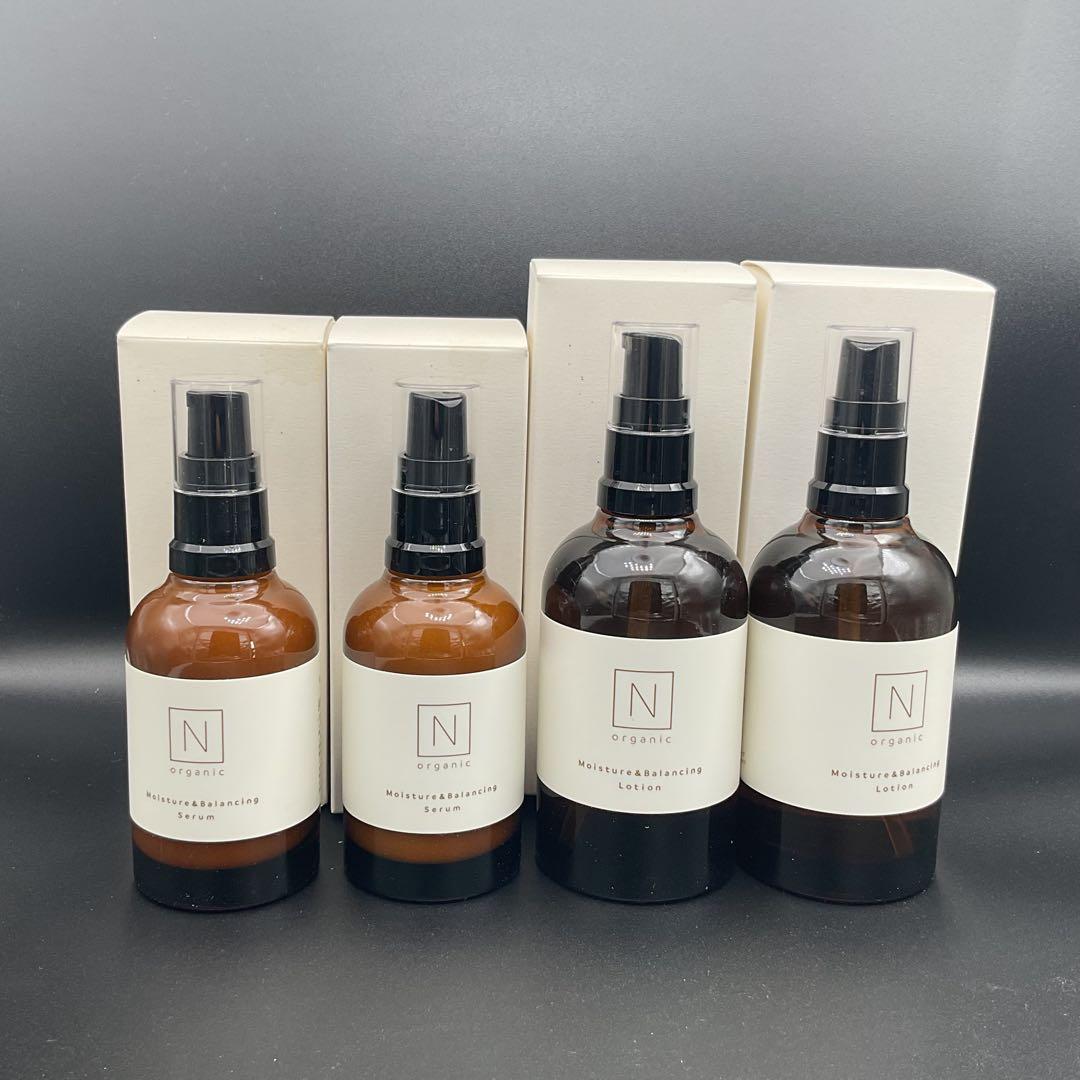 N organic モイスチュア&バランシングローション・セラム 4点セット