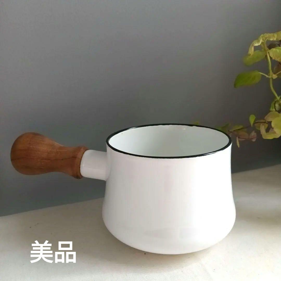 dansk ミルクパン　ダンスク片手鍋 美品 バターウォーマー白ホワイト Amazon.co.jp: Dansk Kobenstyle ティールバターウォーマー S ホワイト