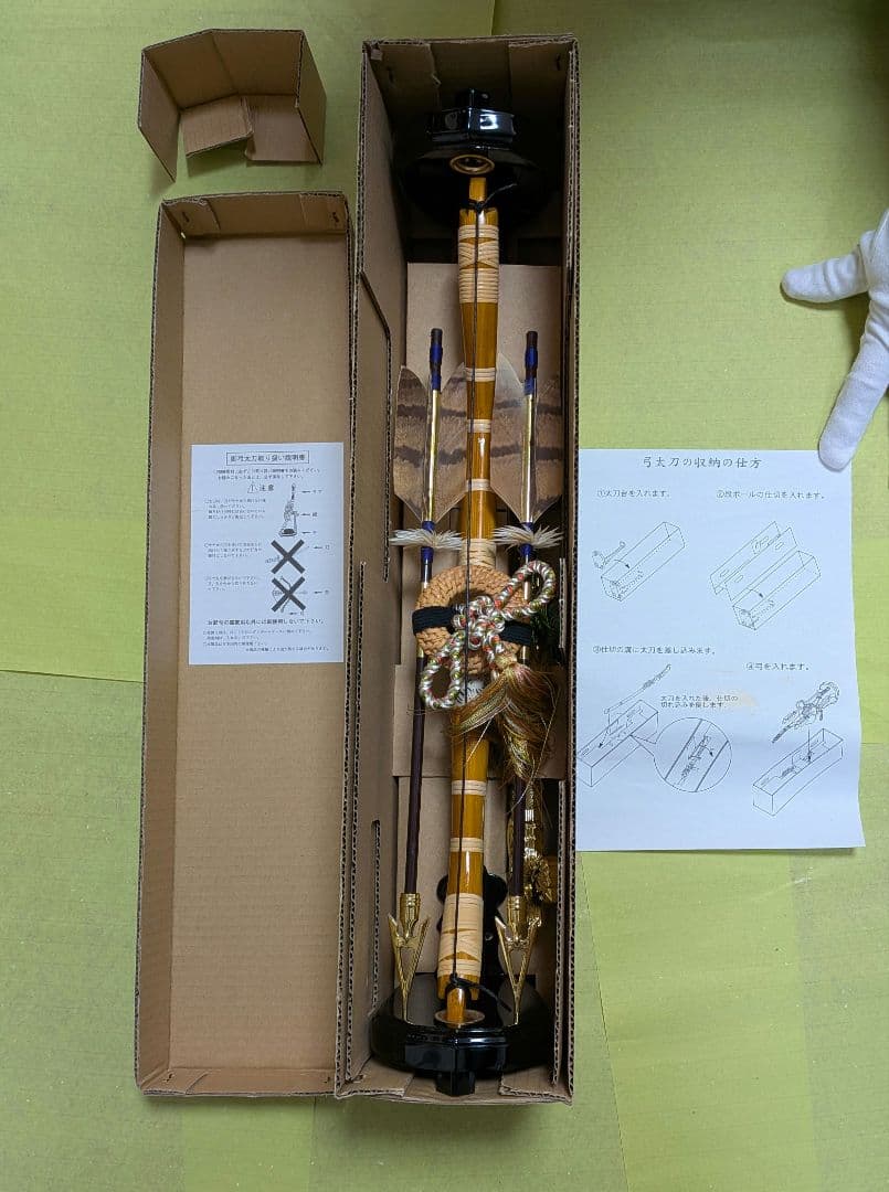 五月人形平飾り 武人作8号 木彫箔押竜 朱赤糸縅 屏風セット - メルカリ