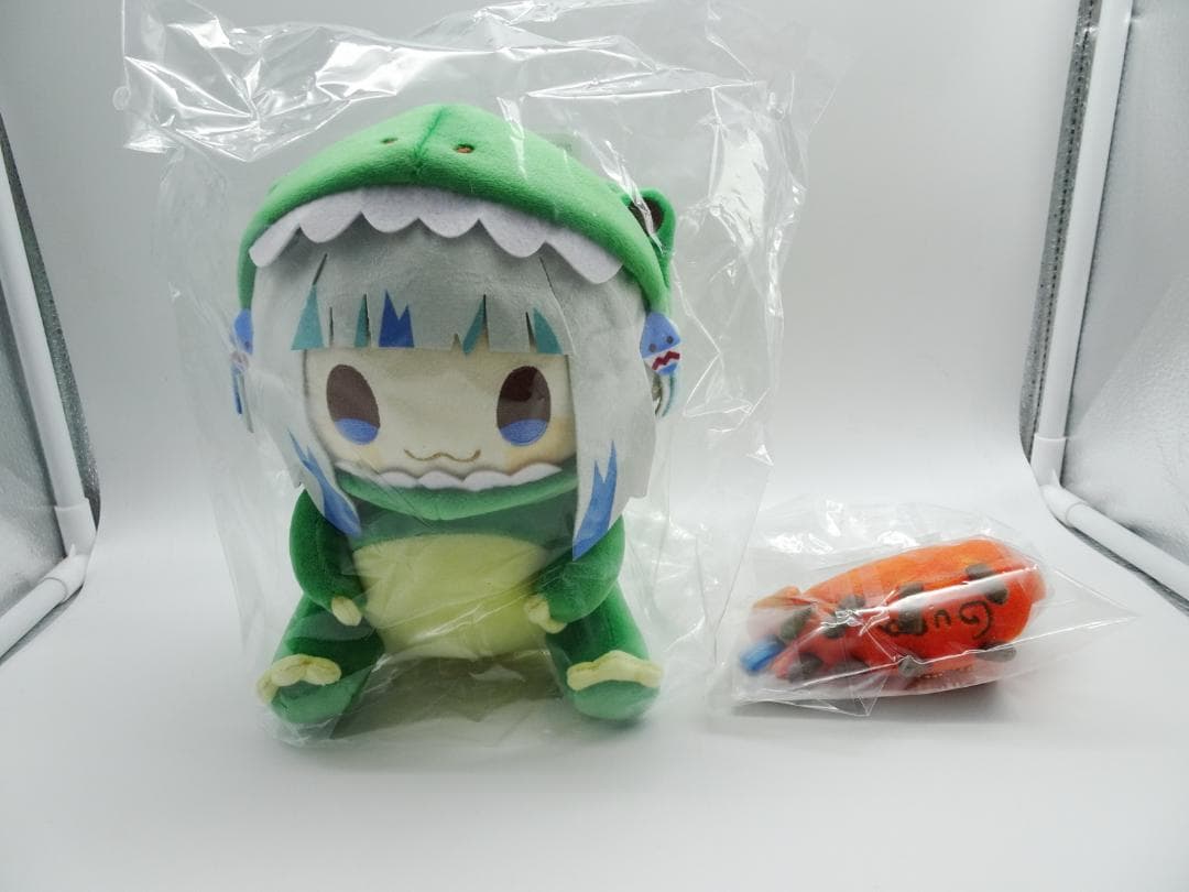 がうる・ぐら 恐竜ぐら えびちゃん 復刻 ぬいぐるみ セット ホロライブEN Gura_reprint_item_0425_03_medi