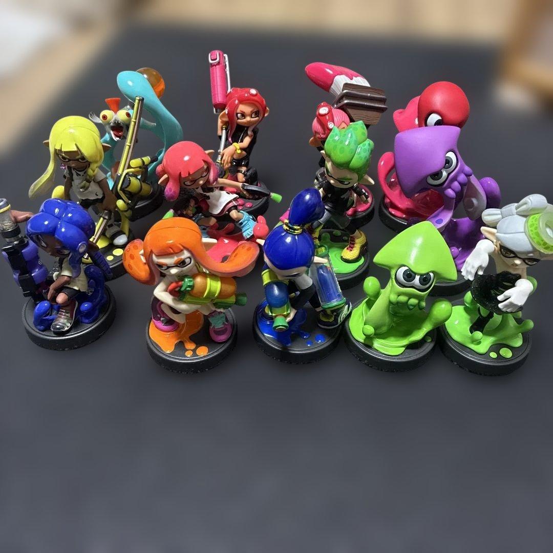 スプラトゥーンシリーズ　amiibo 13体　まとめ売り スプラトゥーン3 amiibo ギア一覧