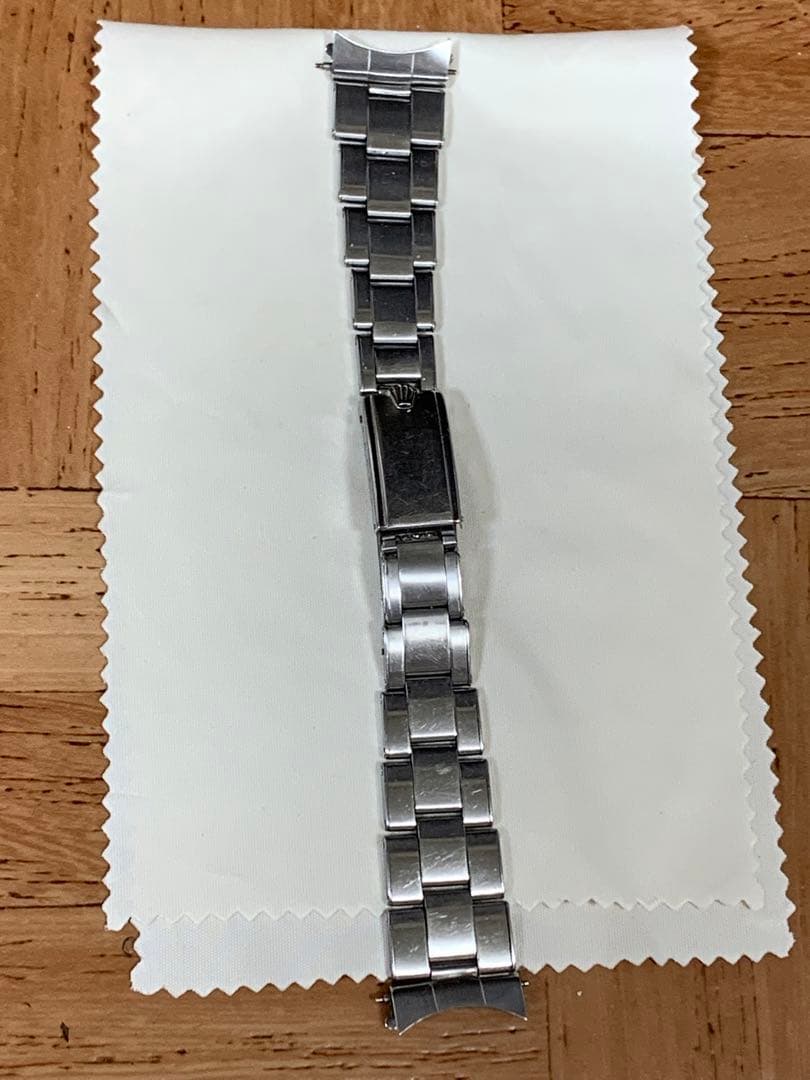 ロレックス 純正ブレス ステンレス シルバーカラー20mm用 メンズ/レディース 20mm 汎用 5連 ジュビリー ブレスレット SS ステンレス 腕時計 ベルト
