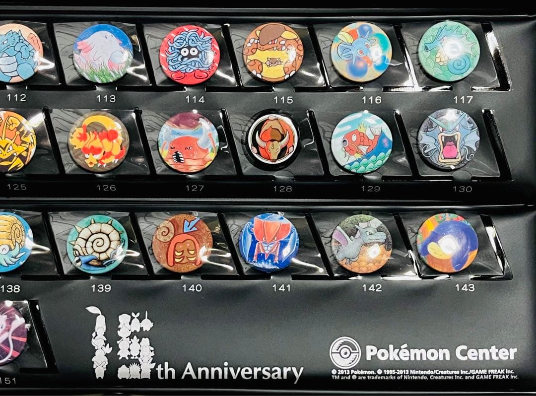 ポケモンセンター限定 缶バッジコレクション 151 15周年記念 ポケモン