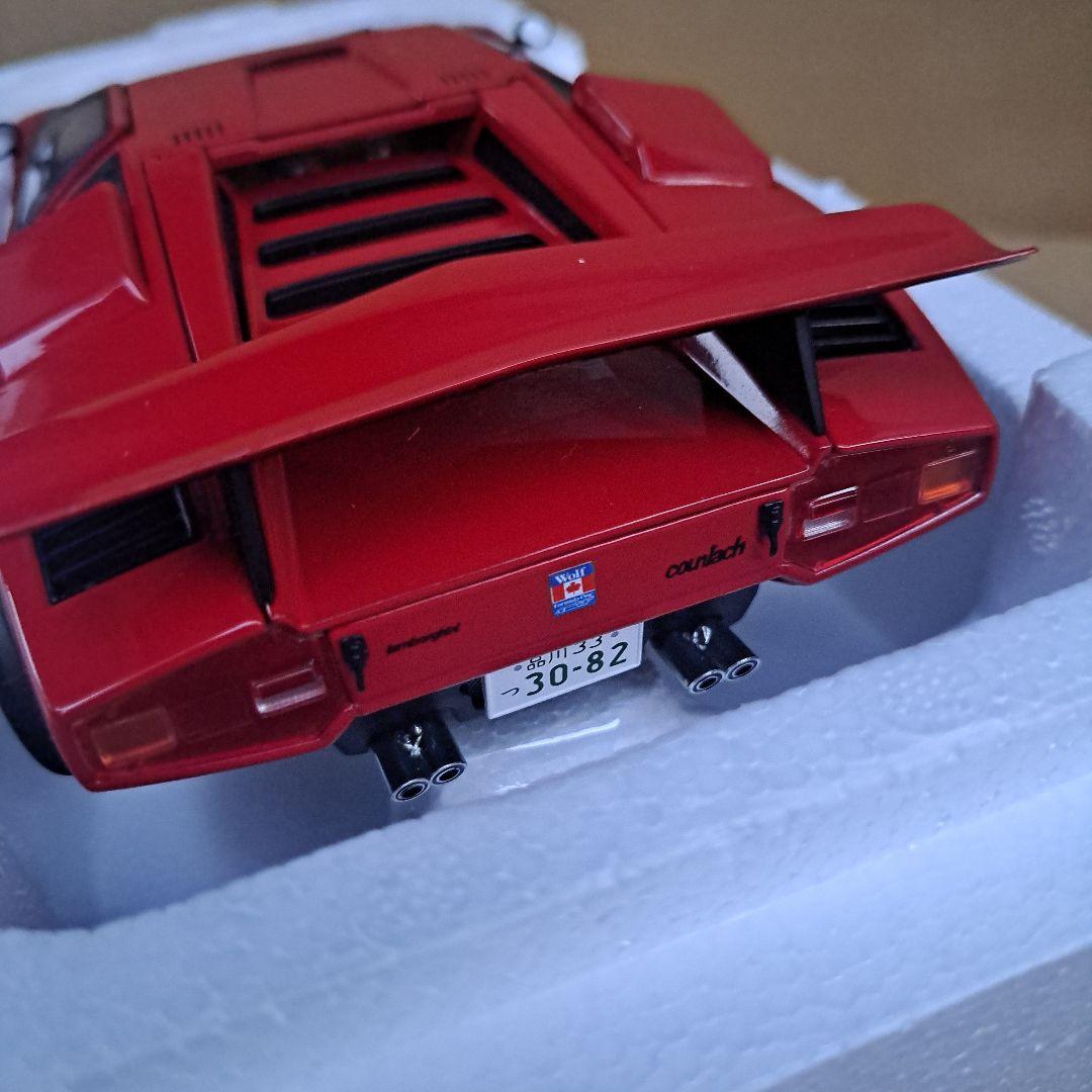 京商 ランボルギーニ カウンタック ウォーターウルフ 赤 1/18 開閉機能