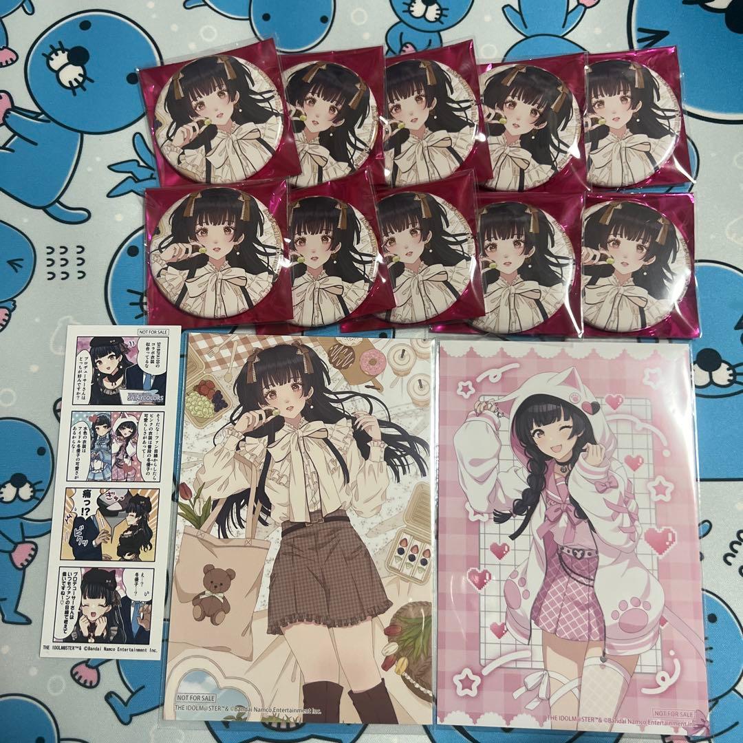 シャニマス ふゆコレクション 黛冬優子 缶バッジ 10点セット+おまけ