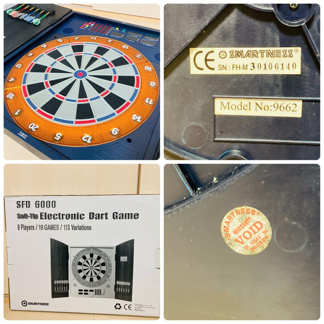 美品】エレクトリックダーツボード SFD-6000 スミノフアイス 扉木製