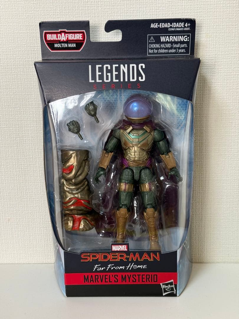 マーベルレジェンド　ミステリオ　スパイダーマン　ファーフロムホーム マーベルレジェンド スパイダーマン ファー・フロム・ホーム