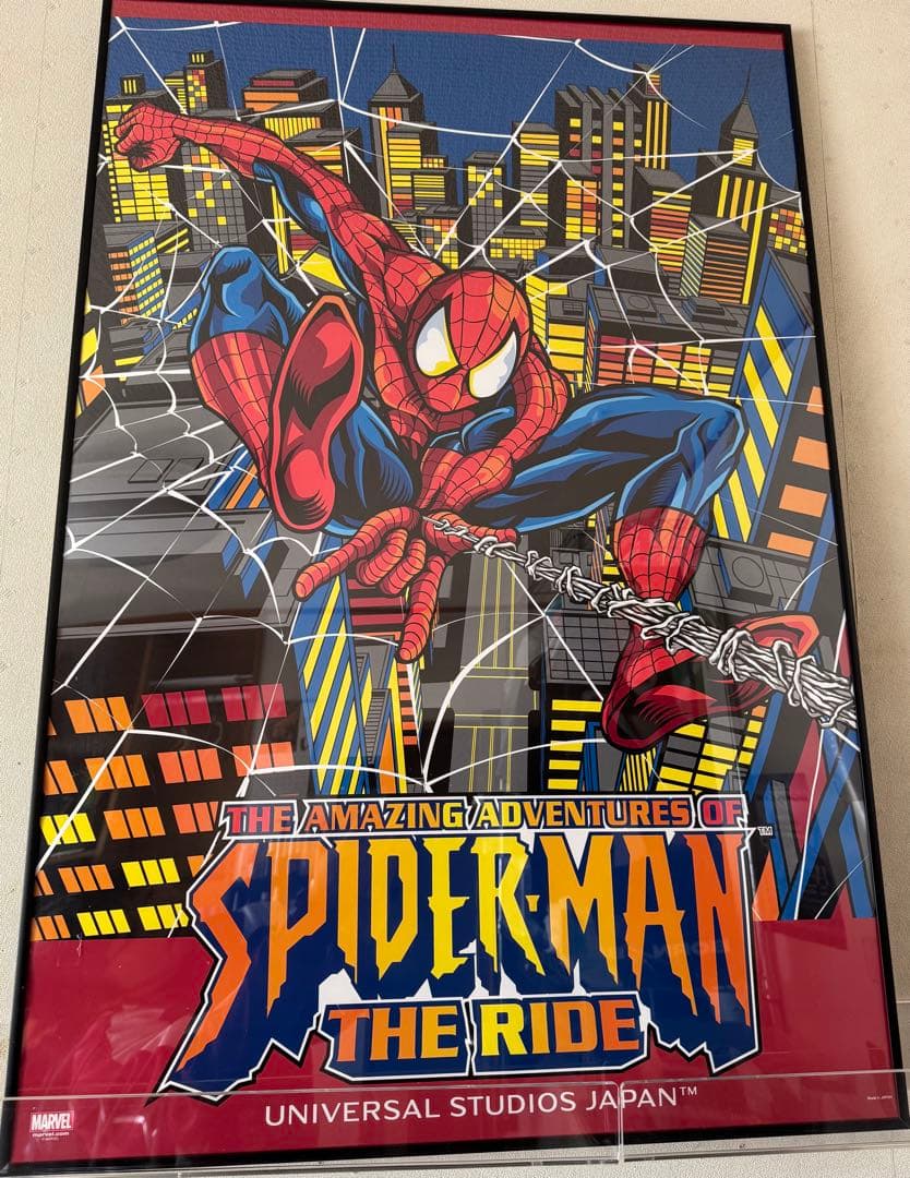 スパイダーマン USJ アトラクション ポスター(額縁なし) - メルカリ