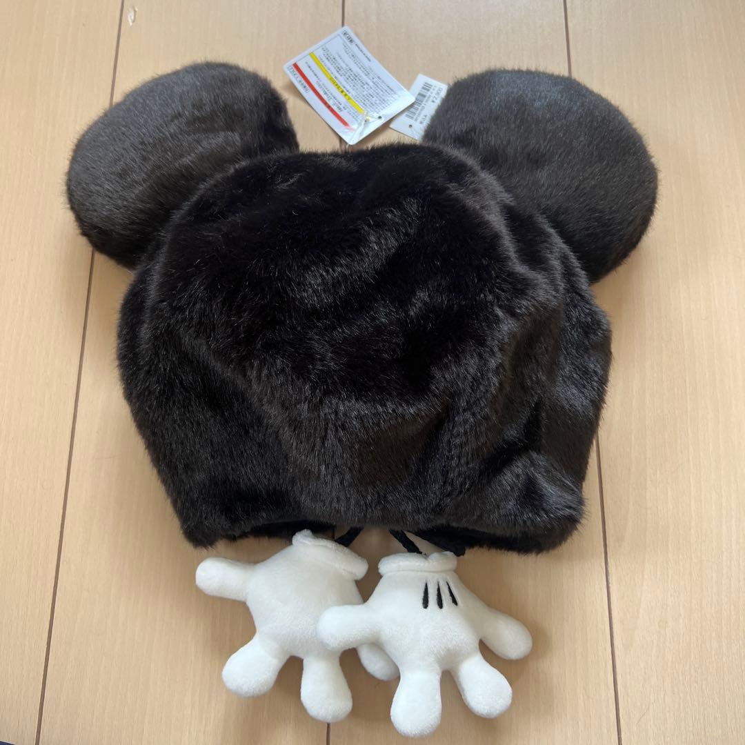 新品未使用‼️ディズニー ミッキーマウス ファーキャップ - メルカリ