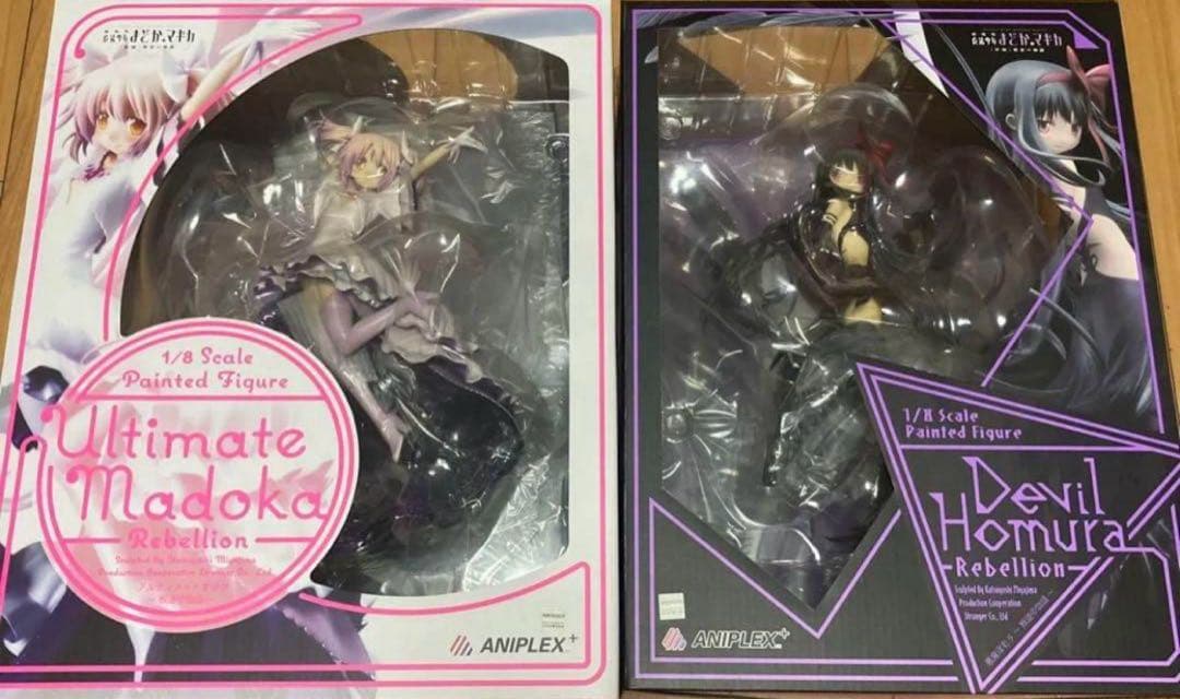 送料無料 アニプレックス 魔法少女まどかマギカ アルティメットまどか 悪魔ほむら まどか☆​マギカ アルティメットまどか&悪魔ほむらの新作フィギュア登場!