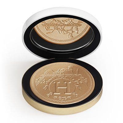 エルメス　HERMESプードル・オルフェーヴル　01　パーマブラス ゴールド 限定プレストパウダー】プードル オルフェーヴル フェイス＆アイ