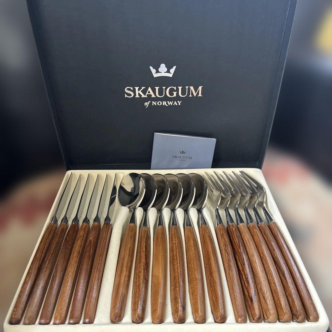 SKAUGUM チーク材 カトラリーセット 18点 楽天市場】【無料ラッピング対応実施】メーカー直販/ チタン