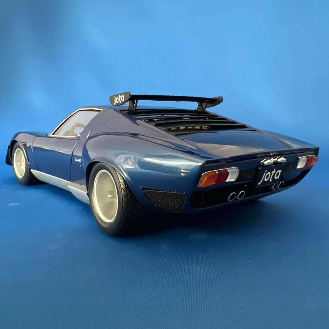 京商 1/18 ランボルギーニ イオタ SVR ブルー - メルカリ