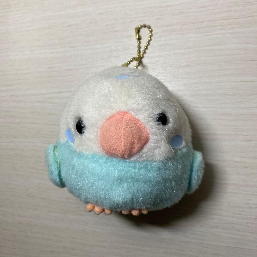 ことり隊 マスコットぬいぐるみ セキセイブルー セキセイインコ