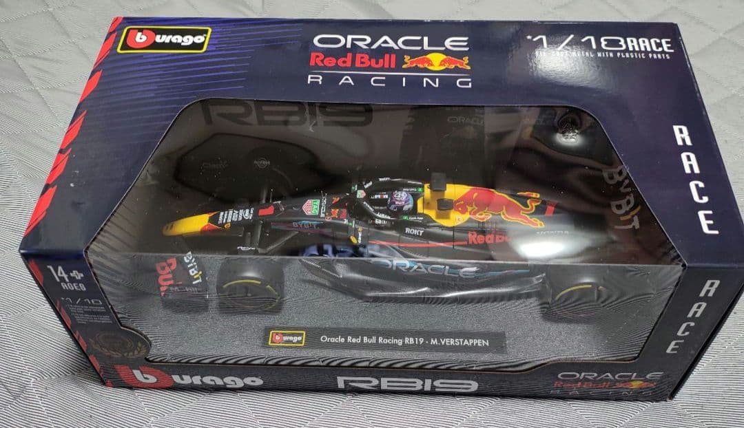 ブラーゴ F1 レッドブル RB19 1/18 フェルスタッペンモデル Bburago（ブラーゴ） Burago 1/18 RED BULL F1 RB19 #1 AUSTIN USA GP