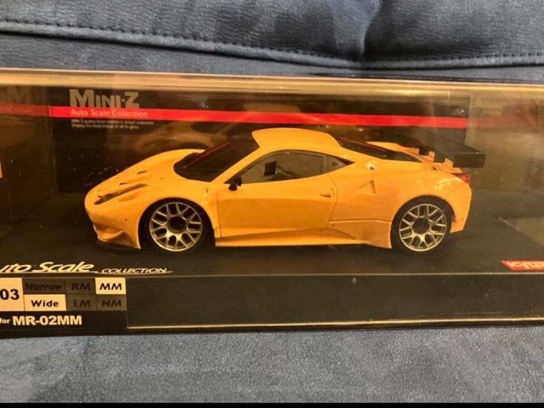 京商ミニッツ　オートスケール フェラーリ　458イタリア　GT2 KYOSHO MINI-Z オートスケールコレクション Ferrari 458 Italia GT2