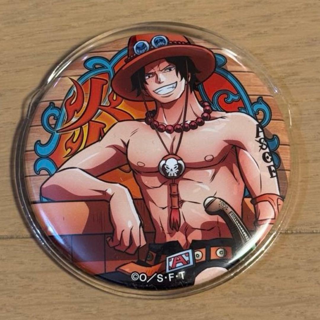 ワンピース 輩缶バッジ 第26弾 サバイバルの海 エース - メルカリ