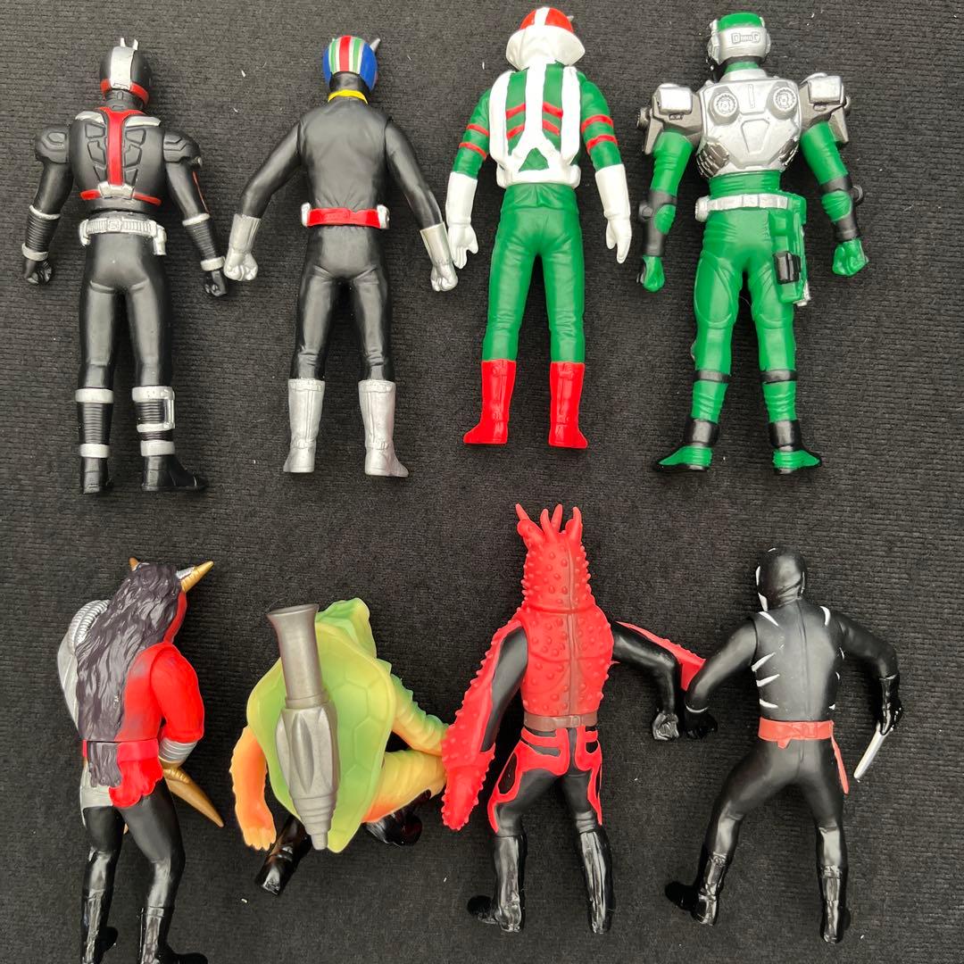仮面ライダー ソフビ道 EPISODE1 〜3全24種 コンプセット - メルカリ